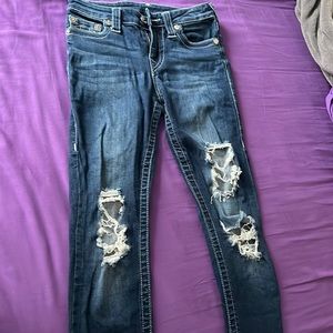 True Religion ripped style jeans